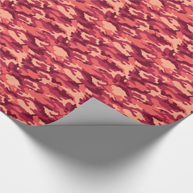 PAPIER CADEAU MARTIAN DESERT CAMO / CAMOUFLAGE DAZZLE MOTIF (Coin)