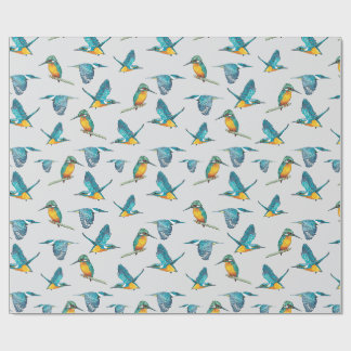 Papier Cadeau Martin-pêcheur