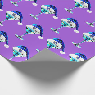 Papier Cadeau Martini de Hanouka
