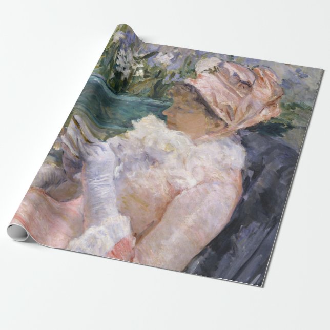 Papier Cadeau Mary Cassatt - La Coupe du Thé (Déroulé)