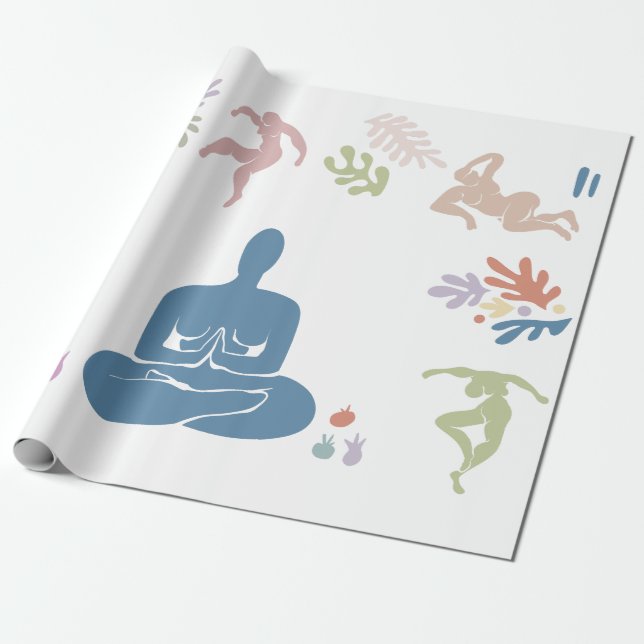 Papier Cadeau Matisse Art Méditation (Déroulé)