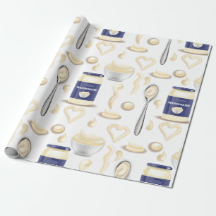 Papier Cadeau mayo mayonnaise condiment crémeux tartiner sauce