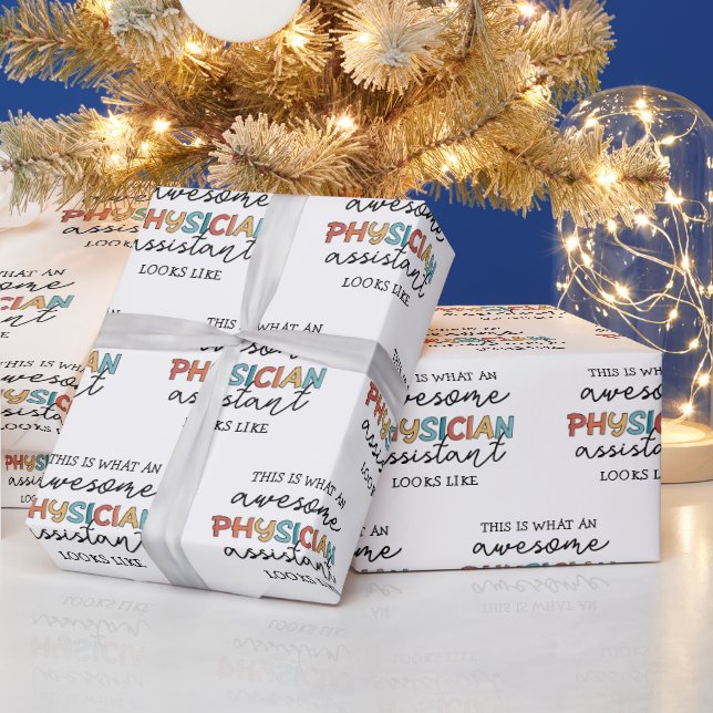 Papier Cadeau Médecin Assistant Funny Awesome PA Cadeau (Vacances)