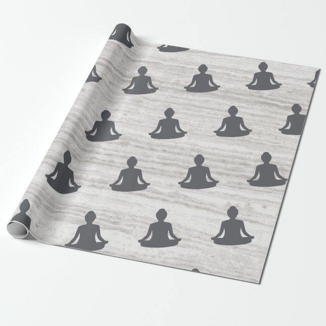 Papier Cadeau méditation namaste (Déroulé)