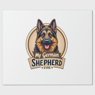 Papier Cadeau Meilleur Ami Pour Toujours Mon Shepherd Allemand V