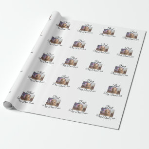 Papier Cadeau Meilleur chien papa jamais ajouter nom de l'animal