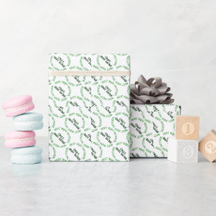 Papier Cadeau Meilleur papier d'emballage irlandais de la mère b