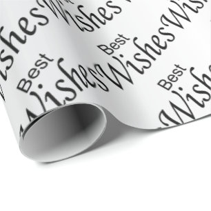 Papier Cadeau Meilleurs voeux   Mariage
