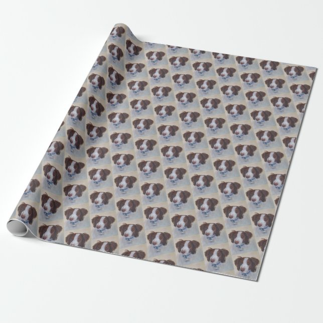 PAPIER CADEAU MÉLANGE AUBURN MAJESTUEUX DE POSEUR (Déroulé)