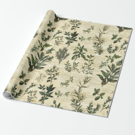 Papier Cadeau Mélange d'herbes