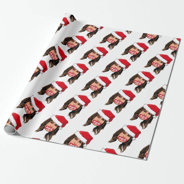 PAPIER CADEAU MELANIA TRUMP (Déroulé)