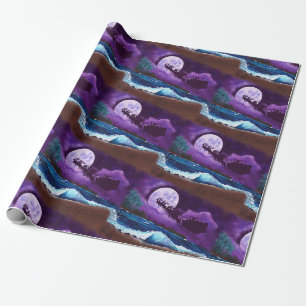 Papier Cadeau Mele Kalikimaka du Beach Christmas Wrapping 