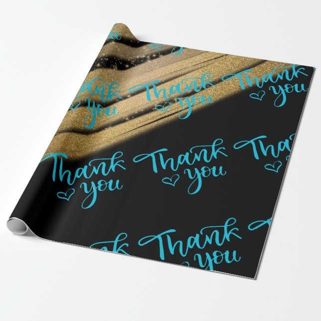 Papier Cadeau Merci (Déroulé)