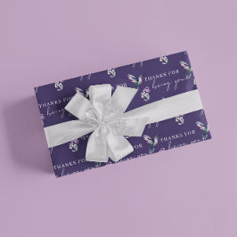 Papier Cadeau Merci D'Avoir Enveloppé Des Feuilles De Papier