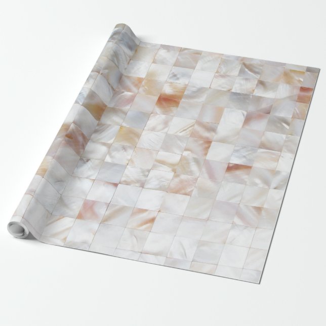 Papier Cadeau Mère du papier d'enveloppement de perle (Déroulé)