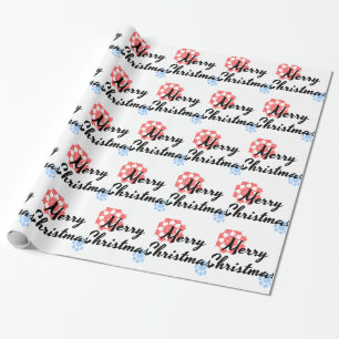 Papier Cadeau Merry Christmas. Apparel for men and women. T-shir