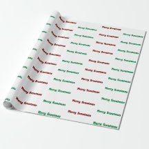 Merry Scoutmas Troop Wrapping Paper