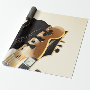 Papier Cadeau Merveilleuse basse guitare