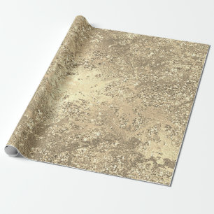 Papier Cadeau Métallique brillant de marbre fondu scintillant