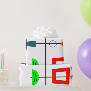 Papier Cadeau Mi-siècle moderne mobile