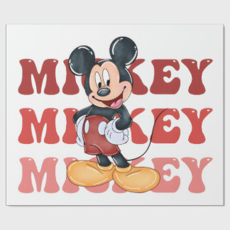 Papier Cadeau Mickey Mouse