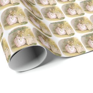 Papier Cadeau Mignon, Beatrix Potter, baby shower, coutume