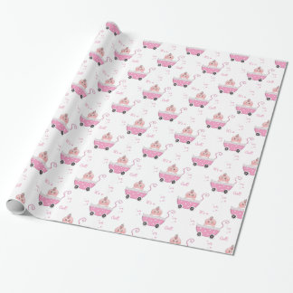 Papier Cadeau Mignon c'est un papier d'emballage de baby shower