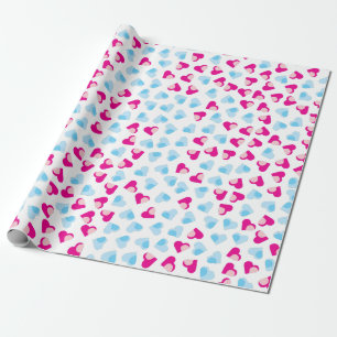 Papier Cadeau Mignonne Amour Entendu