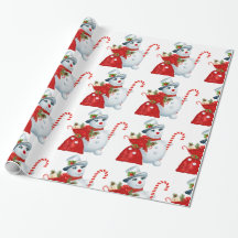 Mignonne bonhomme de neige de Noël