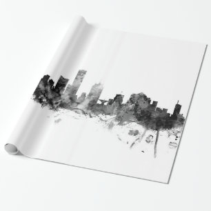 Papier Cadeau Milwaukee Wisconsin Skyline