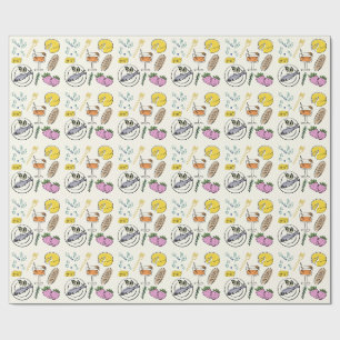 Papier Cadeau Minimaliste gourmand