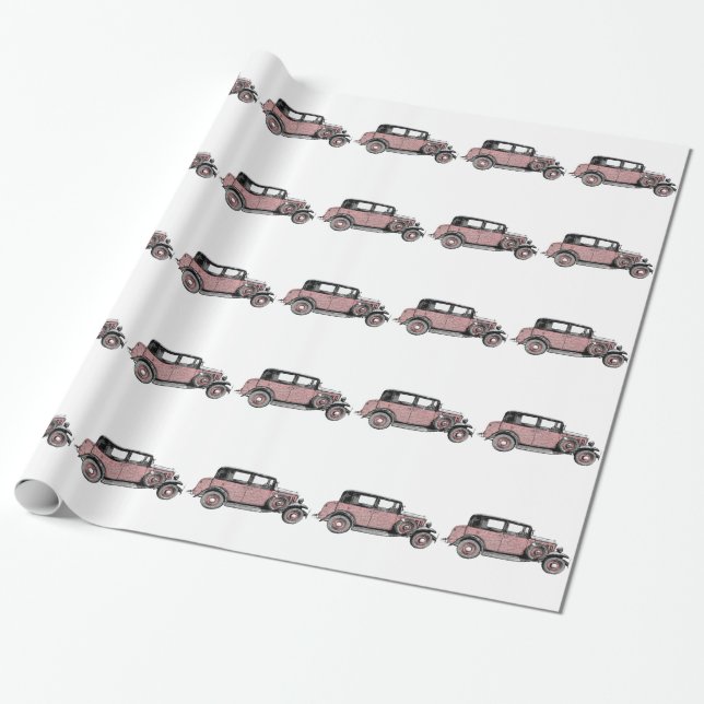 Papier Cadeau Minuterie d'Old (Déroulé)