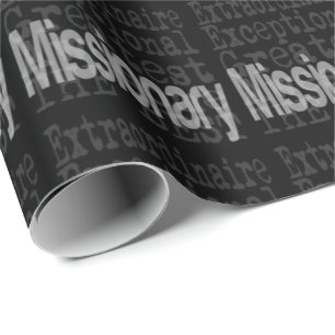 Papier Cadeau Missionnaire Extraordinaire