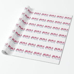 Papier Cadeau MIXED MARTIAL ART C'est un mode de vie