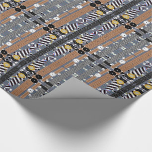 Papier Cadeau Mode de cravates de ceintures de chemises