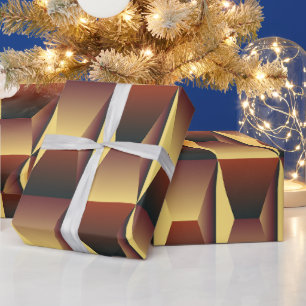 Papier Cadeau Mode motif élégant - Géométrique Moderne Élégant