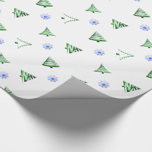 Papier Cadeau modèle de Noël