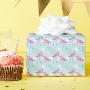 Papier Cadeau Modèle flamant