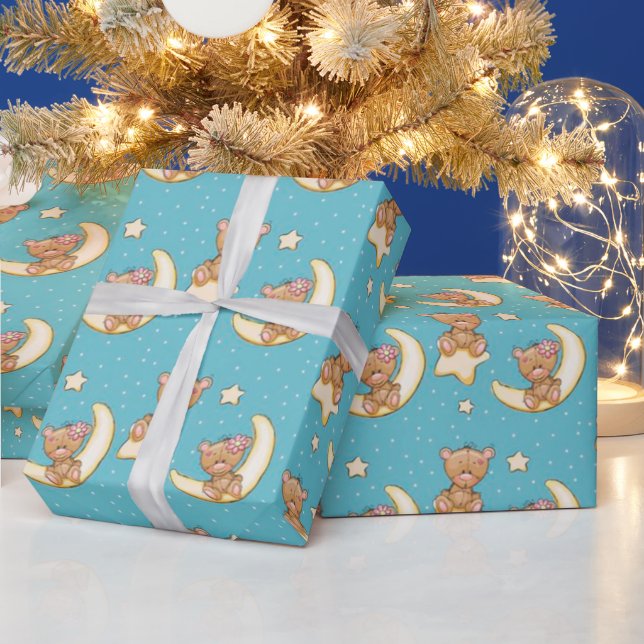 Papier Cadeau Moderne (Vacances)