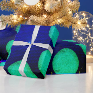 PAPIER CADEAU MODERNE_COLOR_BLUE_GIFT