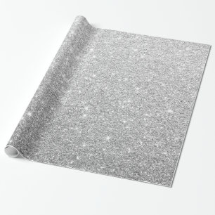 Papier Cadeau Moderne Élégant brillant métal Parties scintillant