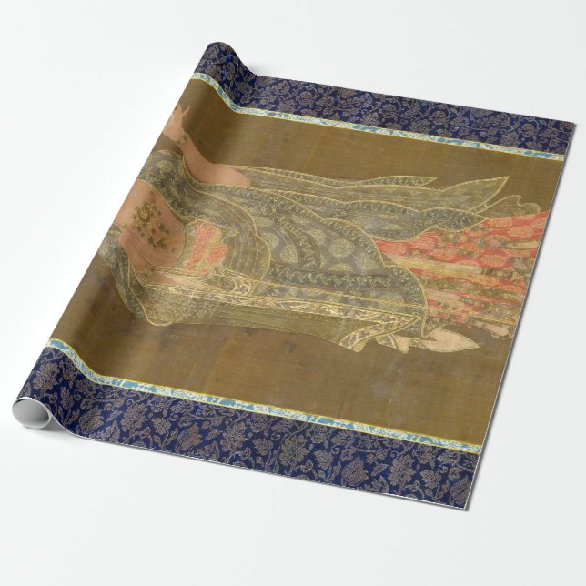 Papier Cadeau Moine bouddhiste Kshitigarbha de Bhikkhu de (Déroulé)