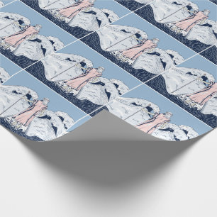 Papier Cadeau Moïse et la mer de départ