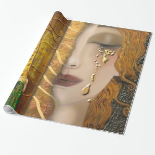 Papier Cadeau Mon Klimt Serie : Or