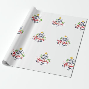 Papier Cadeau Mon premier Noël