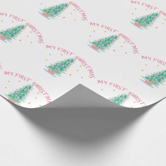 Papier Cadeau Mon premier Noël (Coin)