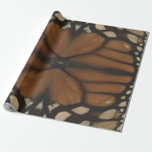 Papier Cadeau Monarch Butterfly Wing Close Up Motif