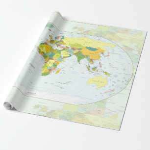 Papier Cadeau monde+carte+globe+pays+atlas