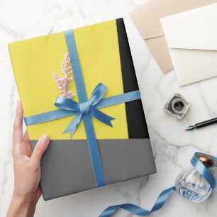 Papier Cadeau Mondrian Mania Retro