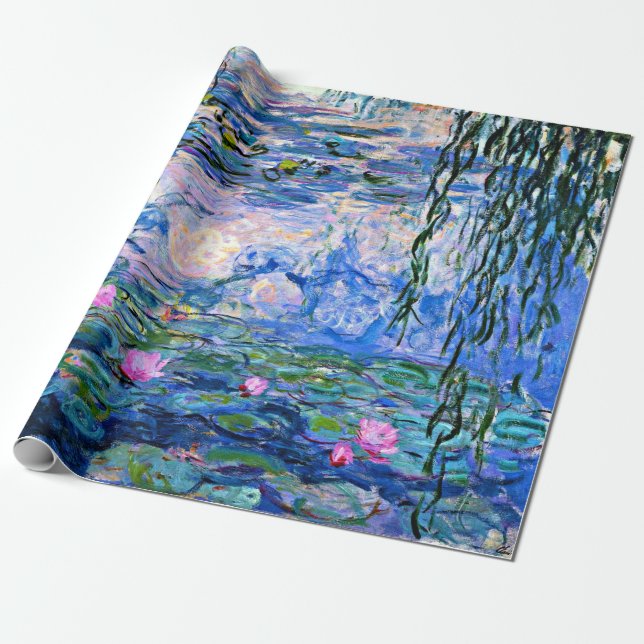 Papier Cadeau Monet, Water Lilies, 1919, (Déroulé)